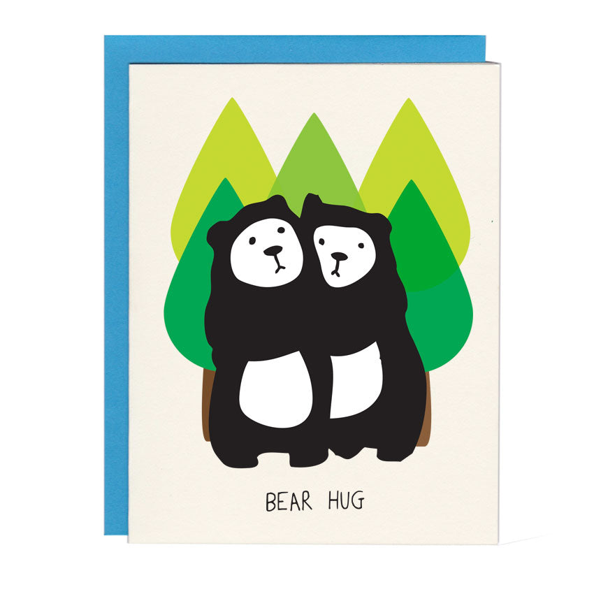 Bear Hug Greeting Card