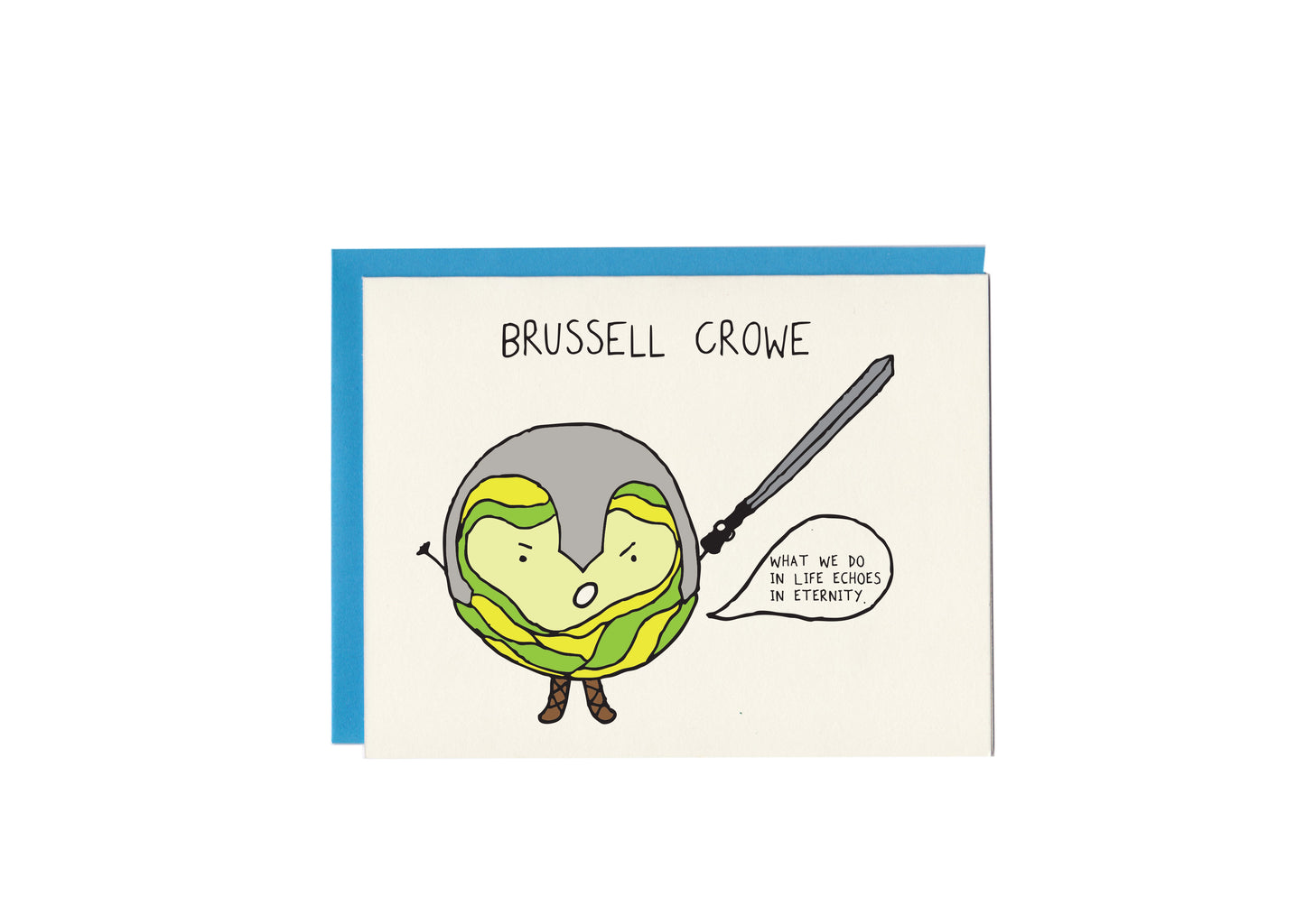 Brussell Crowe Gladiator Card