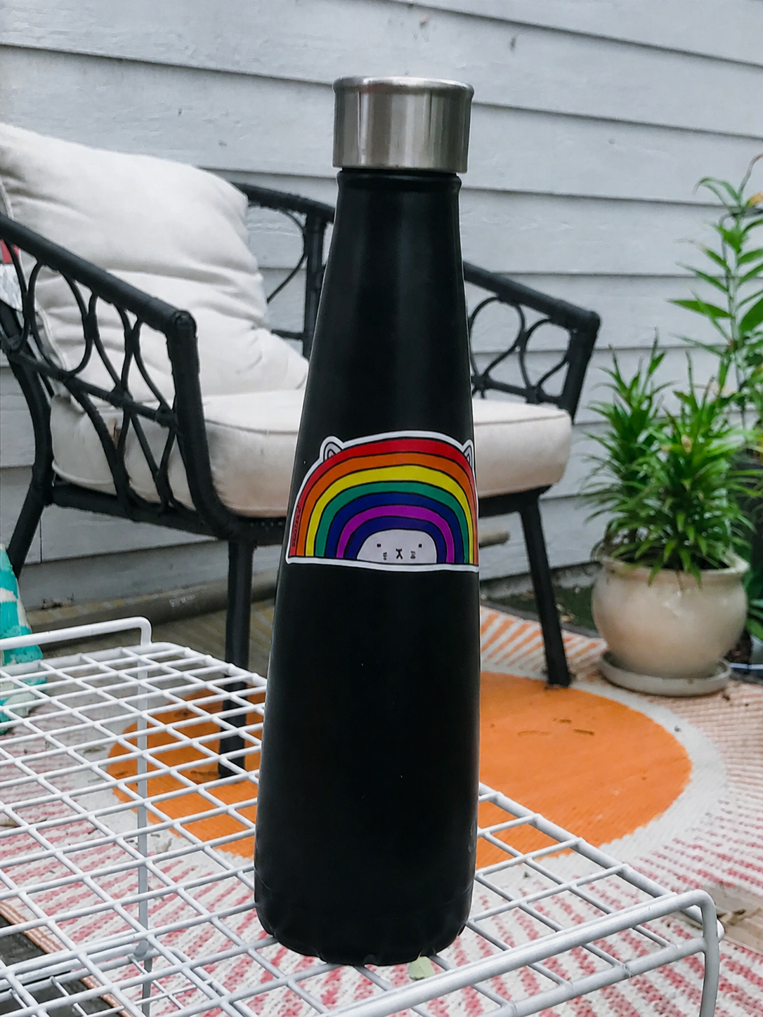 Cat Rainbow — artist-designed sticker by I Must Draw