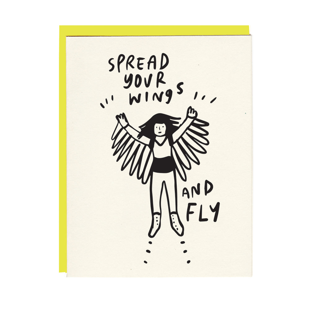 Spread your wings and fly woman