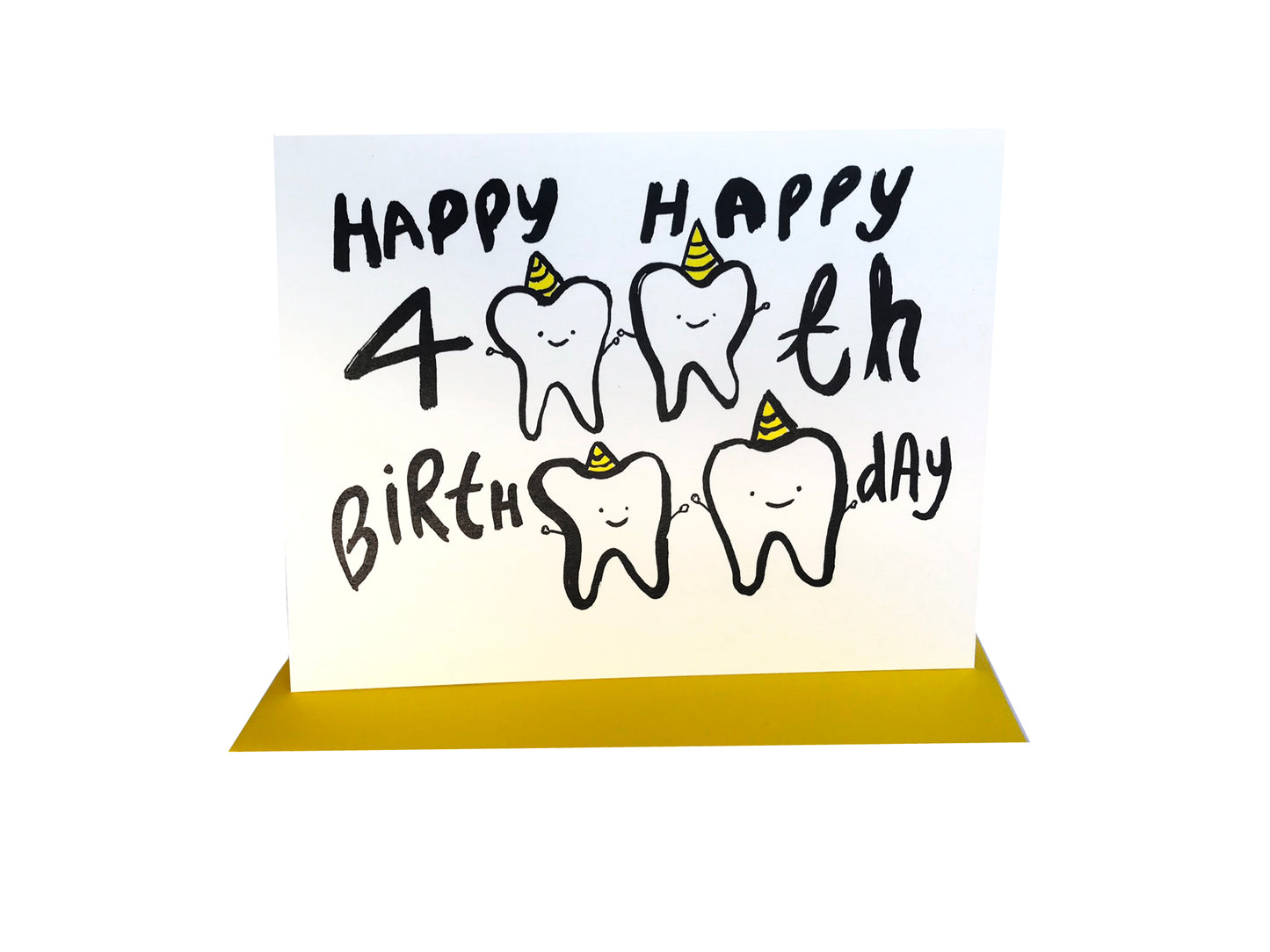 40teeth bday Card