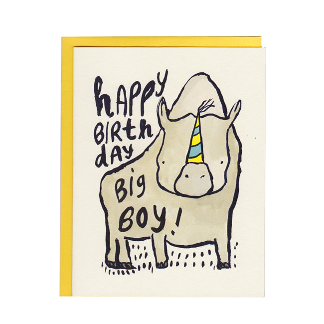 Happy Birthday Big Boy Card