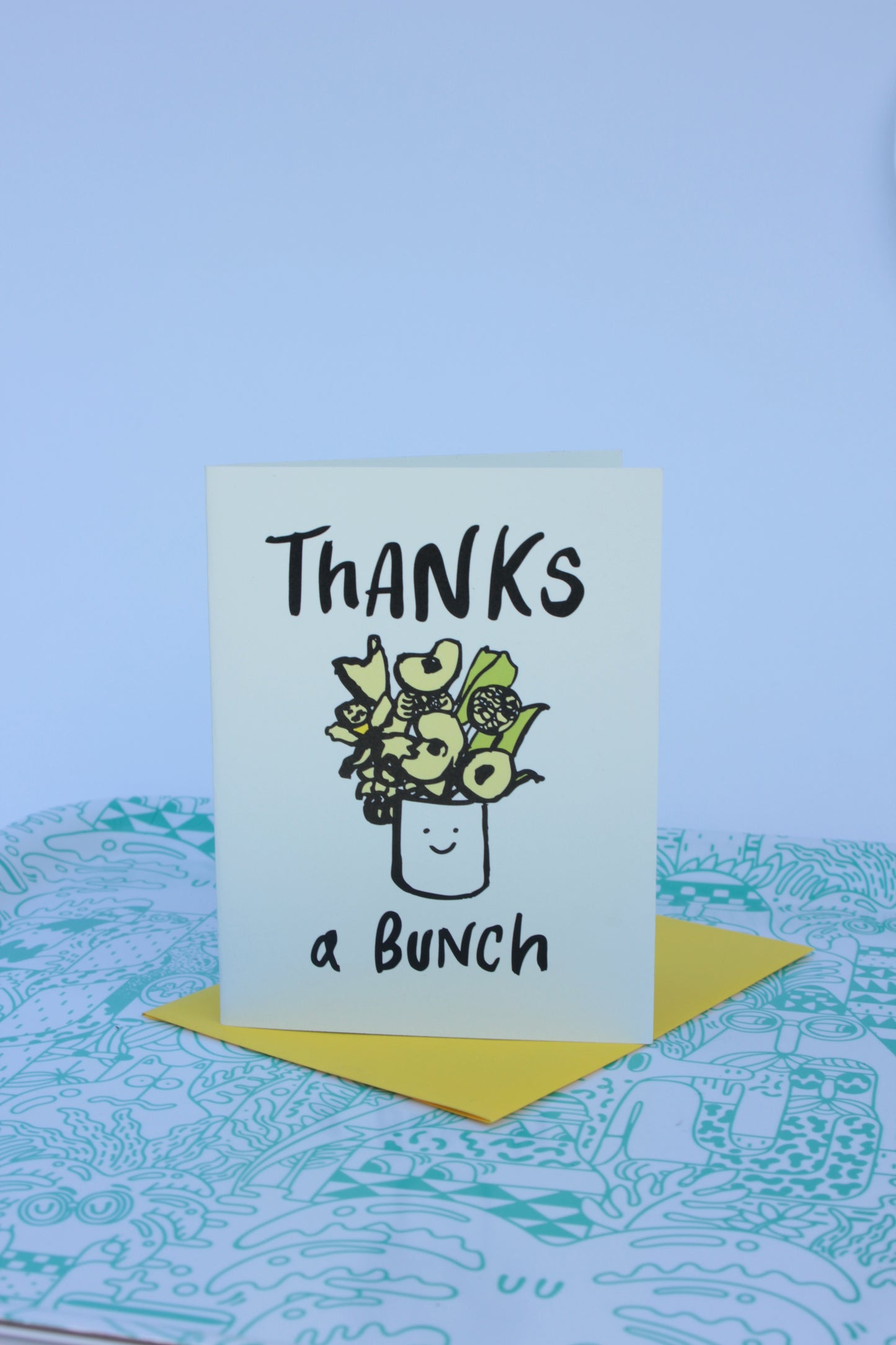 Thanks a Bunch Greeting Card