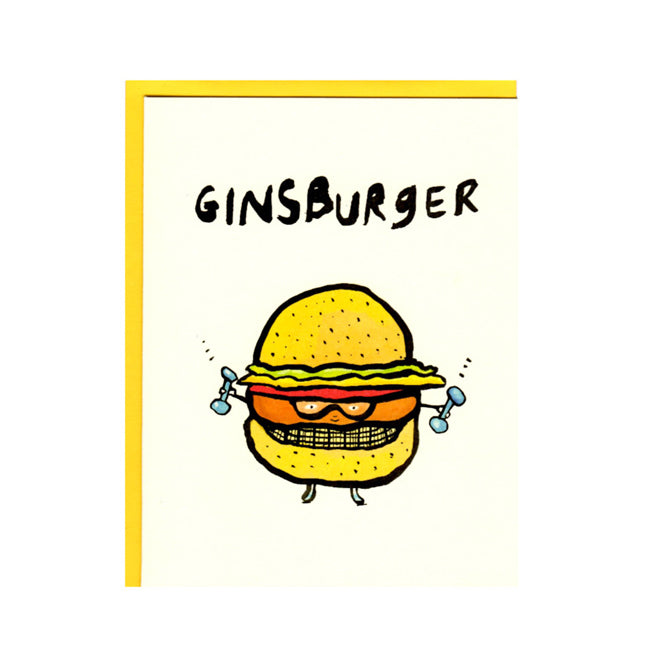 Ruth Bader Ginsburger Greeting Card