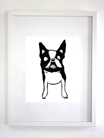Frenchie Dog Art Print, Wall art, Wall Decor (unframed)