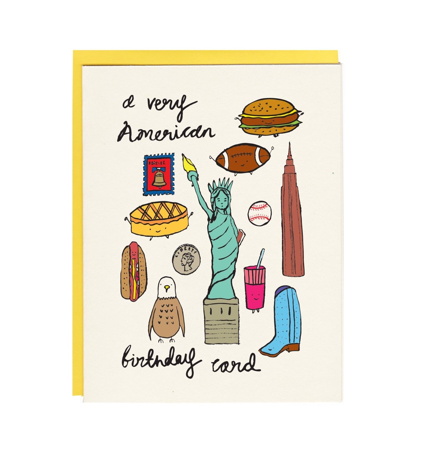 A Very American Birthday Card