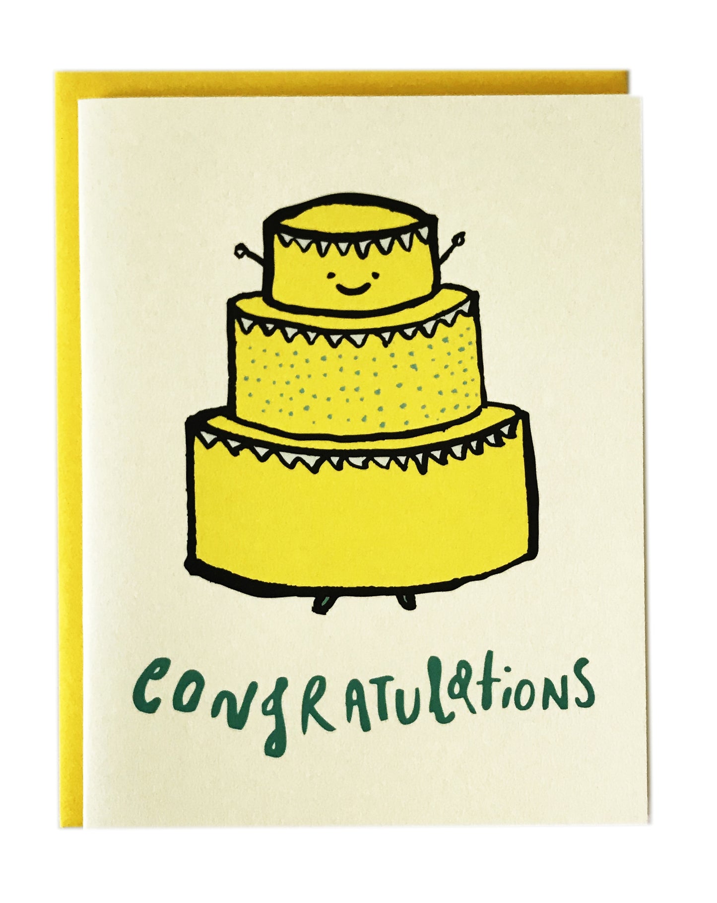 Wedding Cake Greeting Card