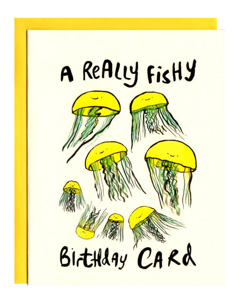 A Really Fishy Birthday Card