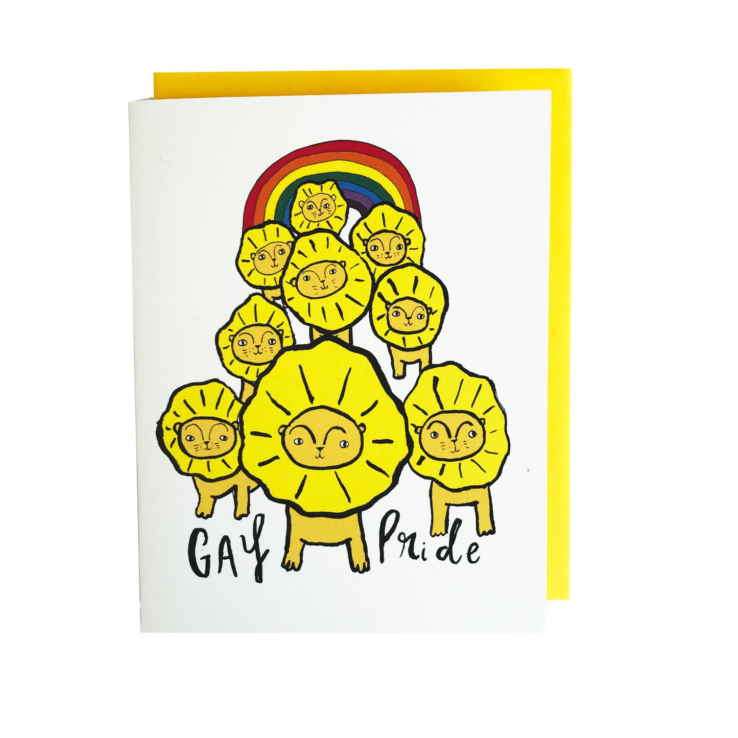 Gay Pride greeting card