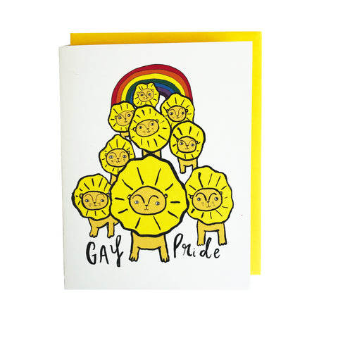 Gay Pride greeting card