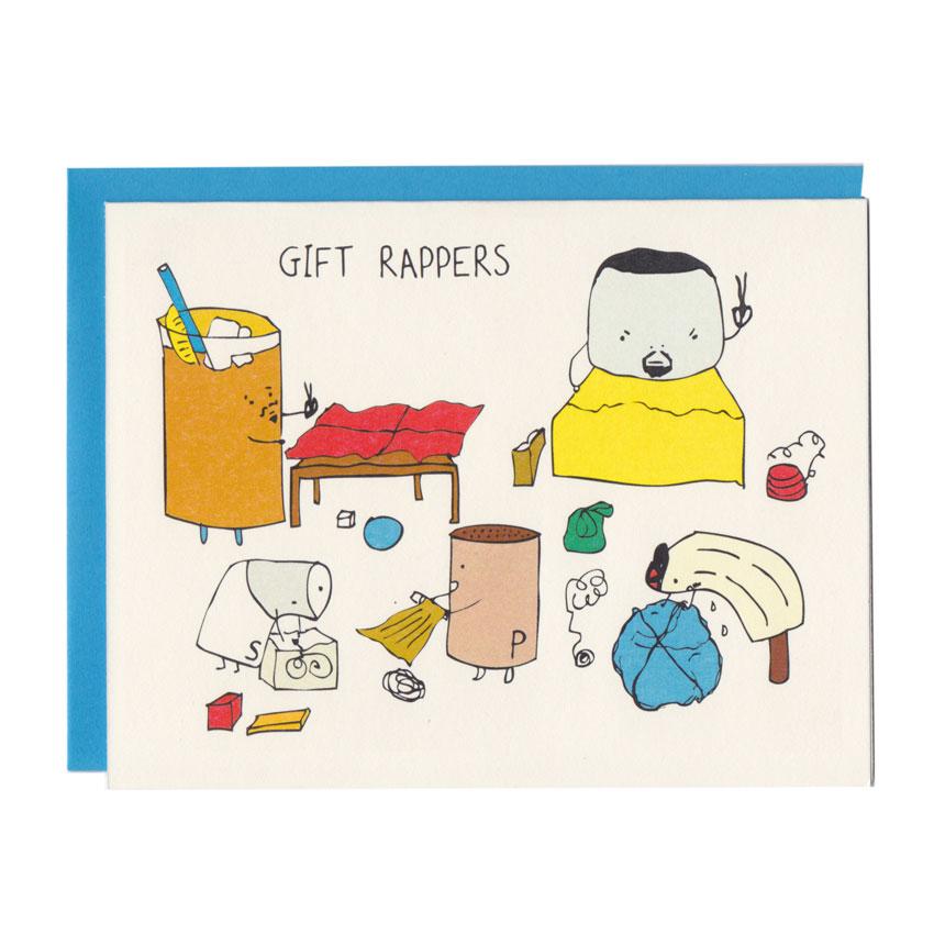 Gift Wrappers Holiday Card