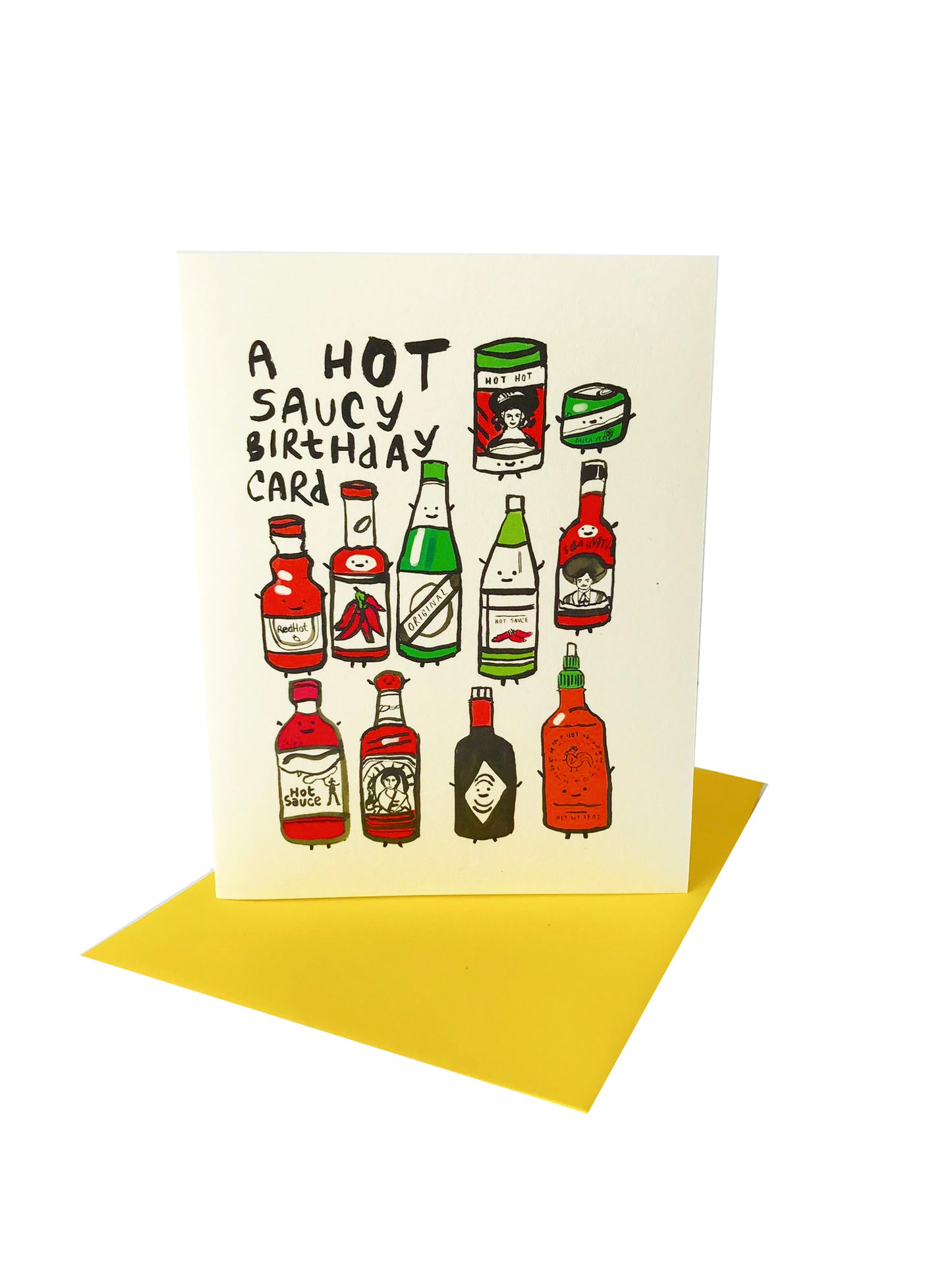 Hot Saucy Birthday Card