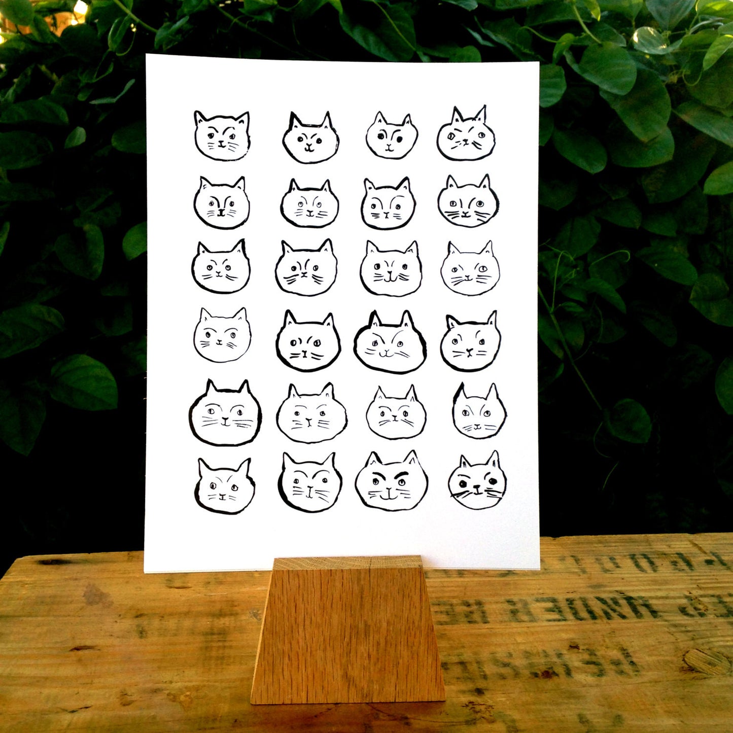 Modern Cat Print