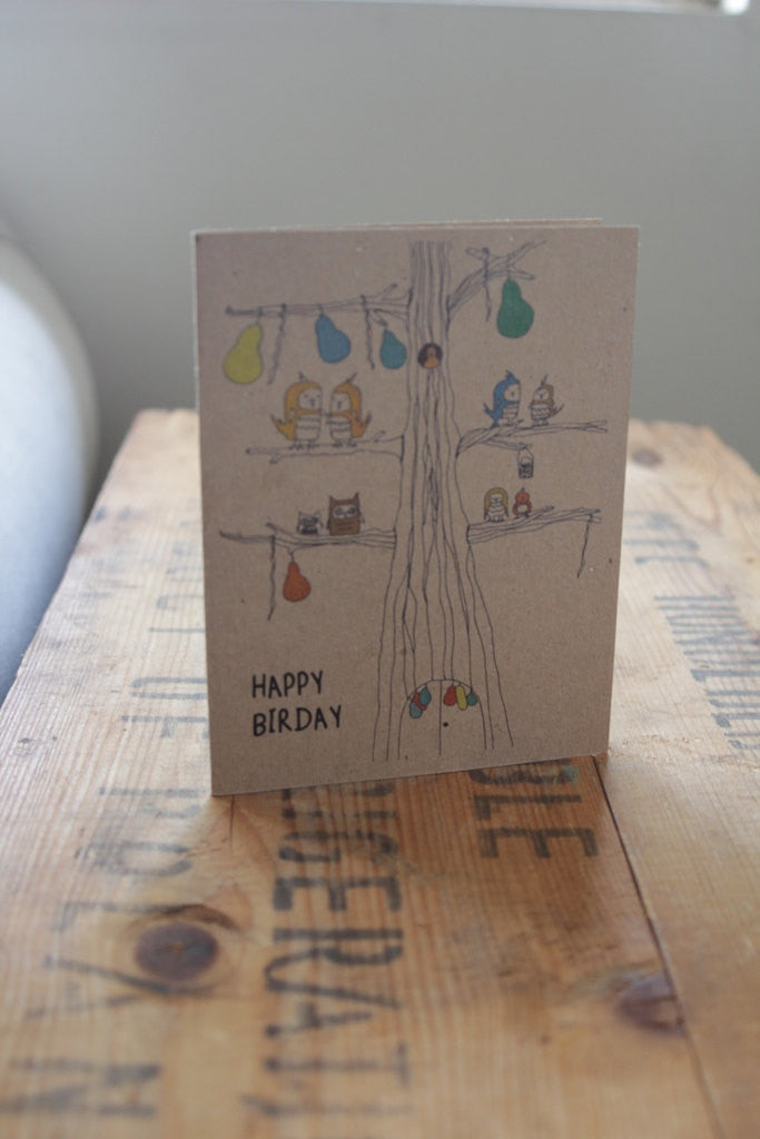 Happy Birday Greeting Card