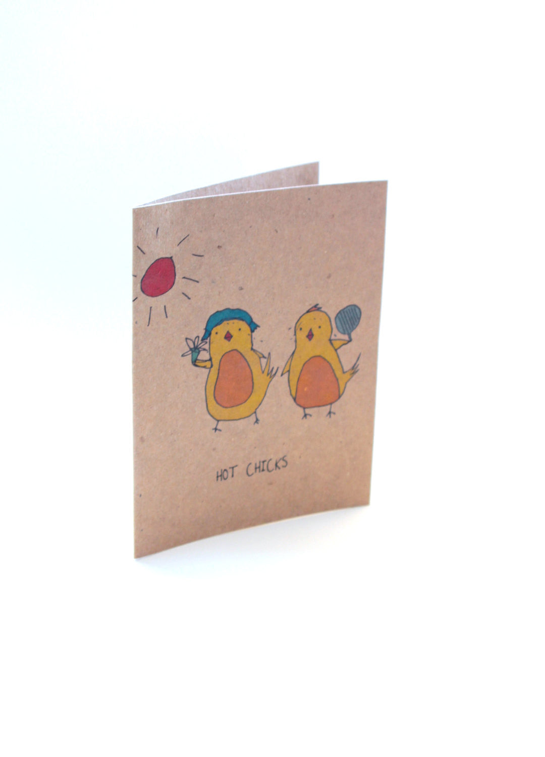 Hot Chicks Greeting Card