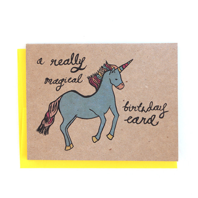 A Really Magical Birthday Card