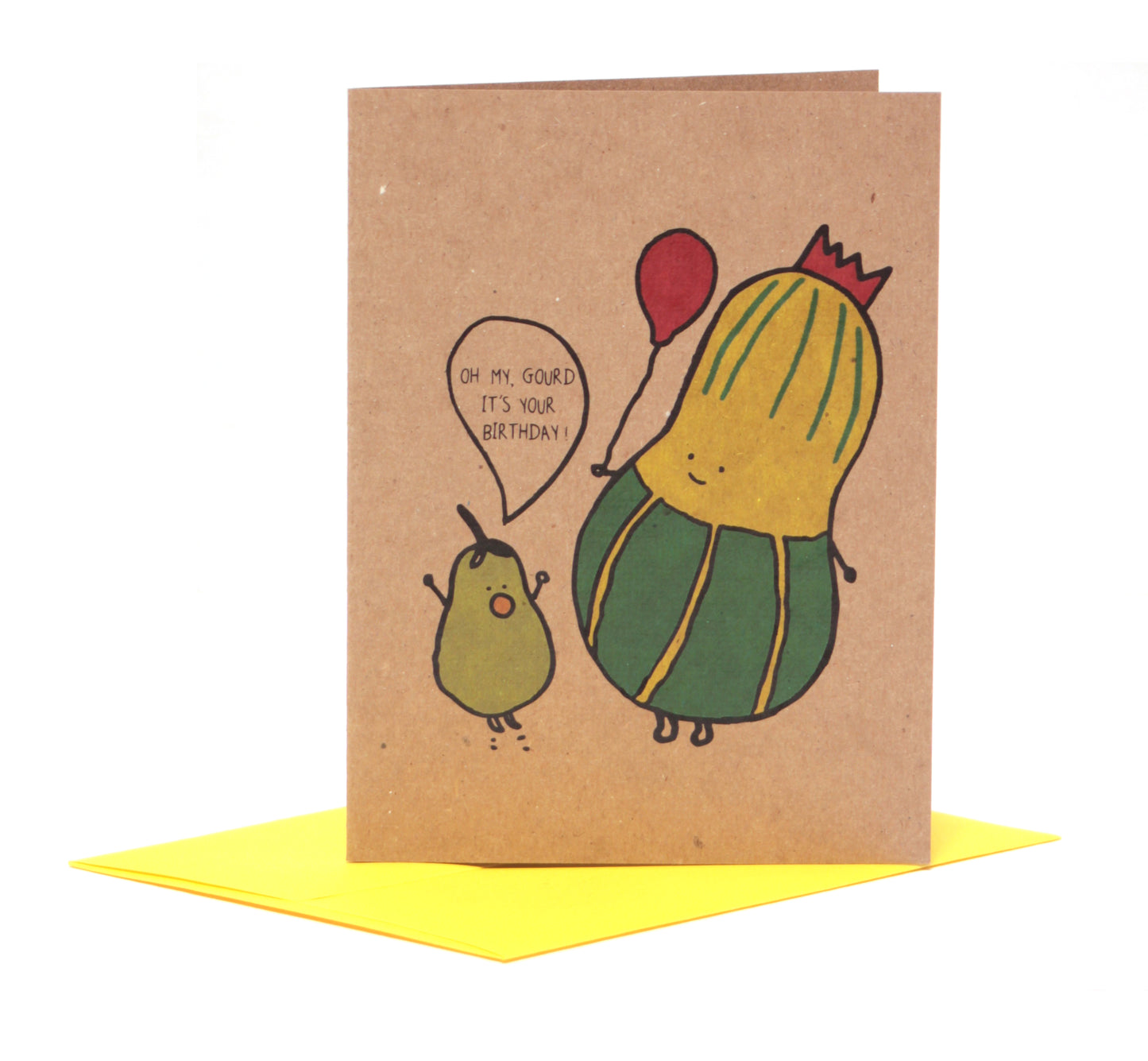 Oh my Gourd it's your Birthday Card