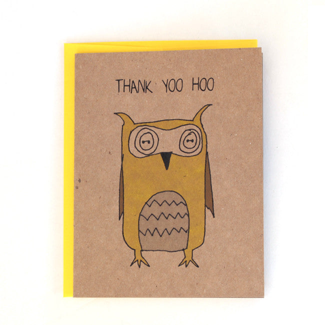 Thank Yoo Hoo Greeting Card
