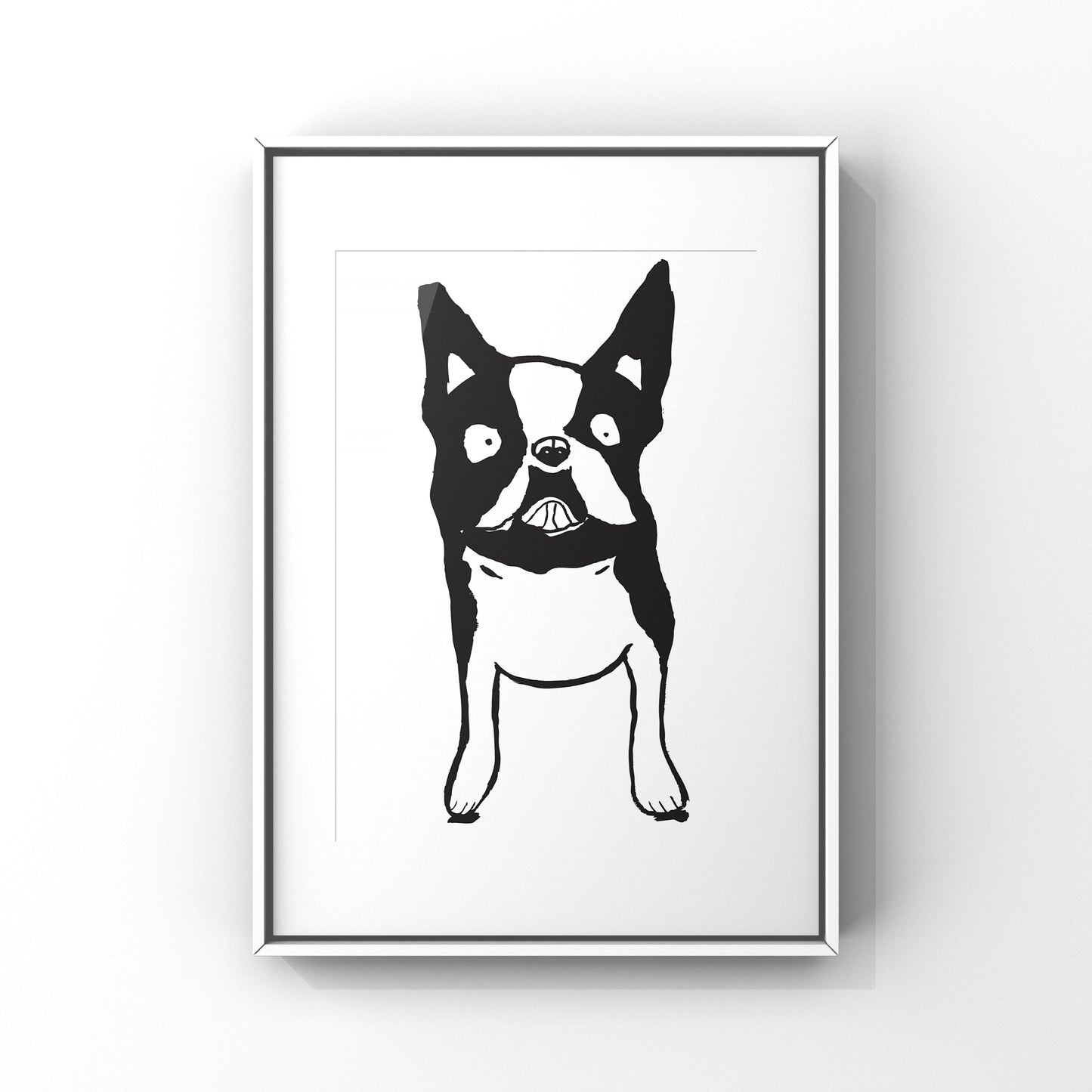 Frenchie Dog Art Print, Wall art, Wall Decor (unframed)