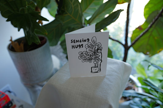 Sending hugs plant