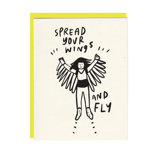Spread your wings and fly woman