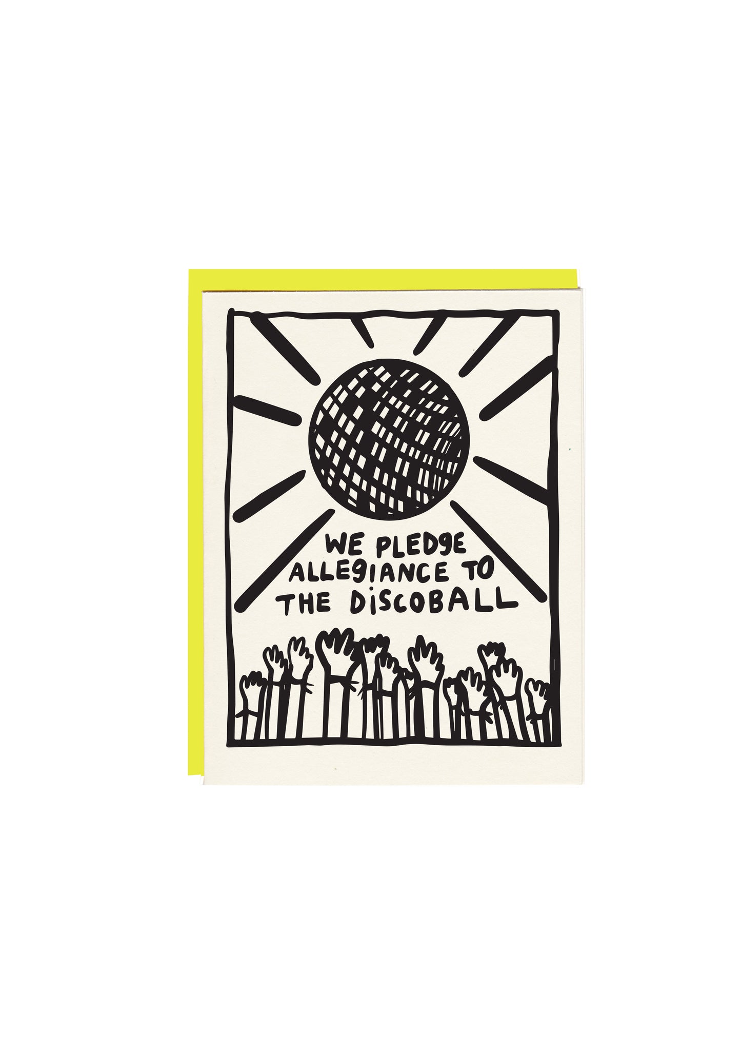We pledge allegiance to the disco ball