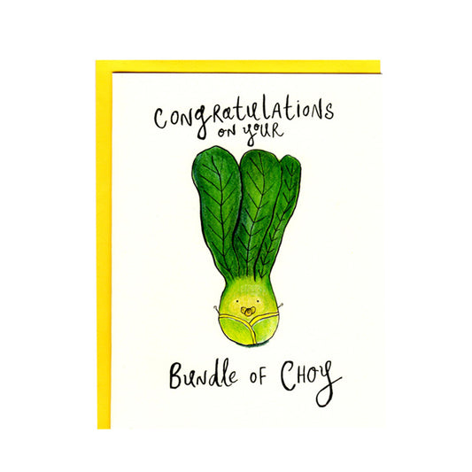 Baby Bundle of Choy Greeting Card