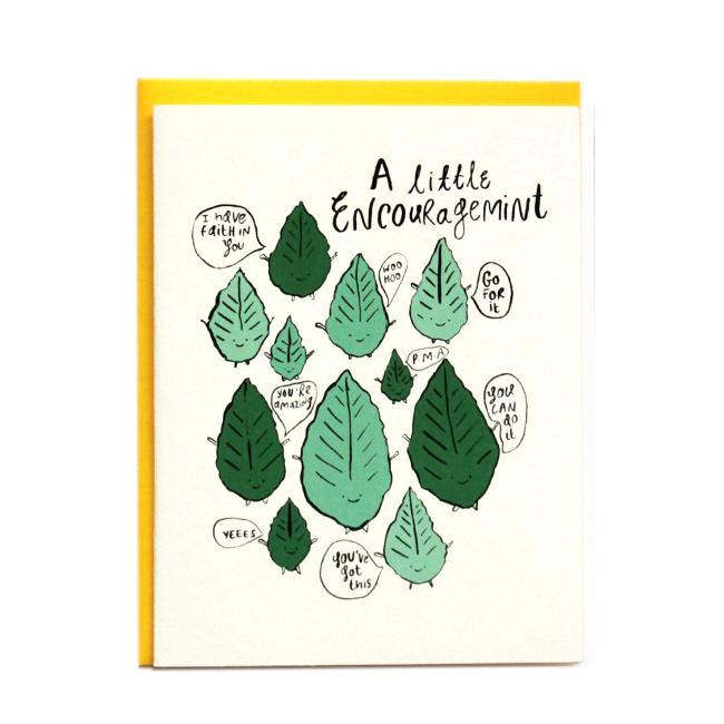 Encouragemint greeting card