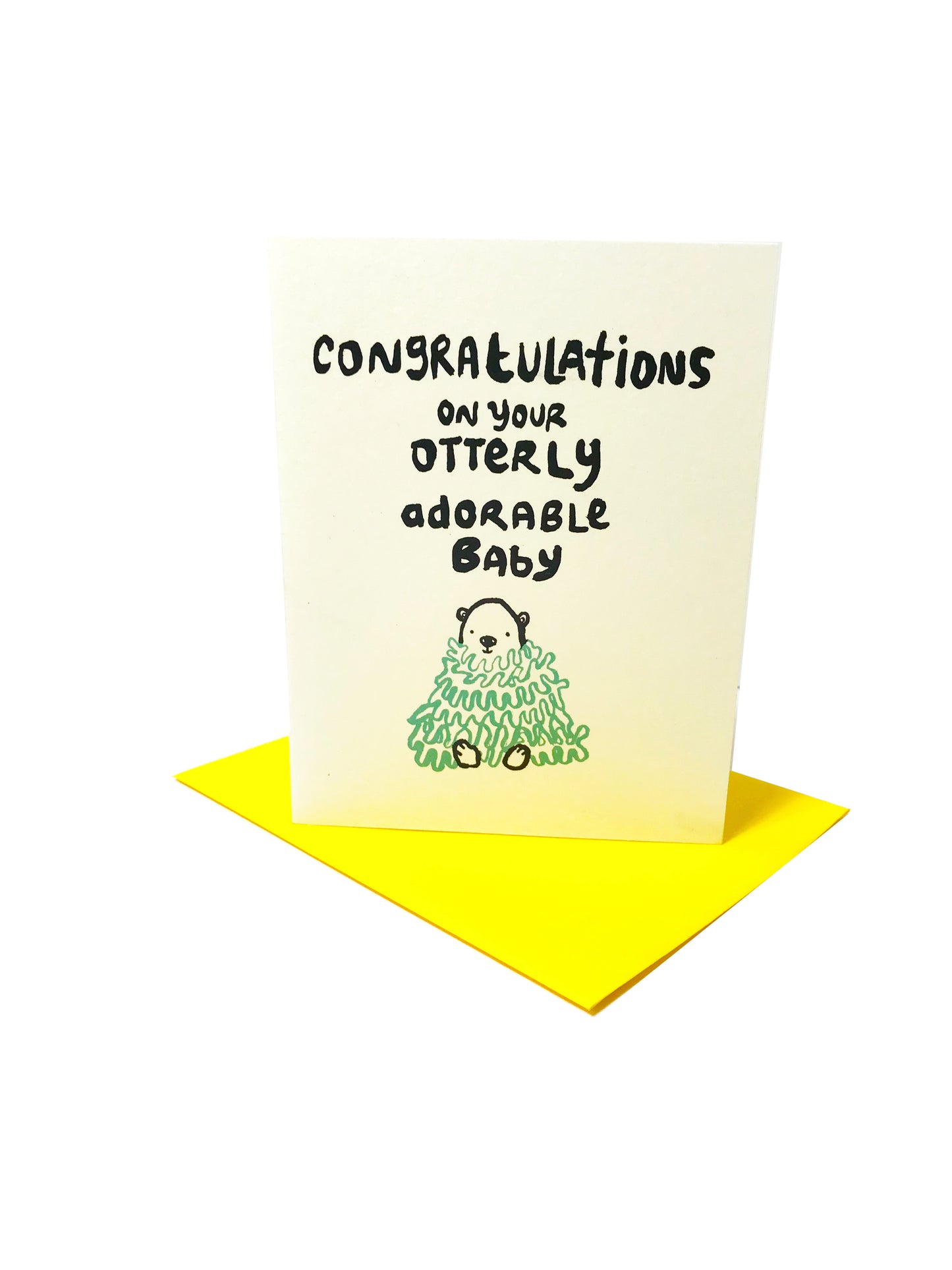 Congratulations on your Otterly Adorable Baby