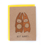 Best Bunnies Greeting Card