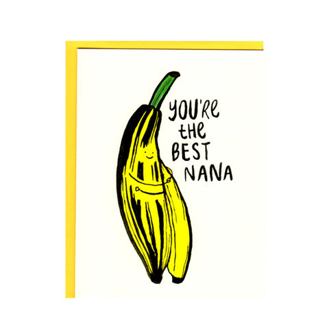 Best Nana Greeting Card