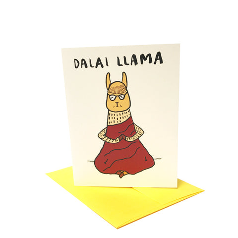 Dalai llama Card