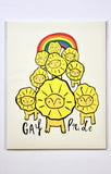 Gay Pride Print, Wall art, Wall Decor (unframed)