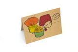 Thank You Muffin Greeting Card