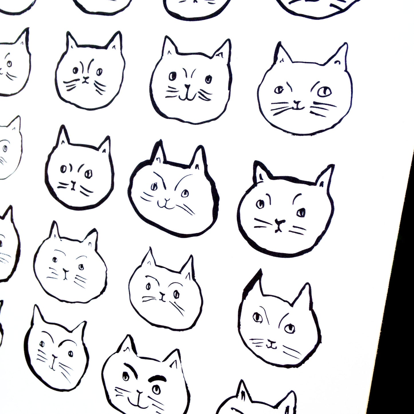 Modern Cat Print