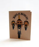 Buns of Anarchy Greeting Card