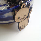 Sitting Cat Keychain