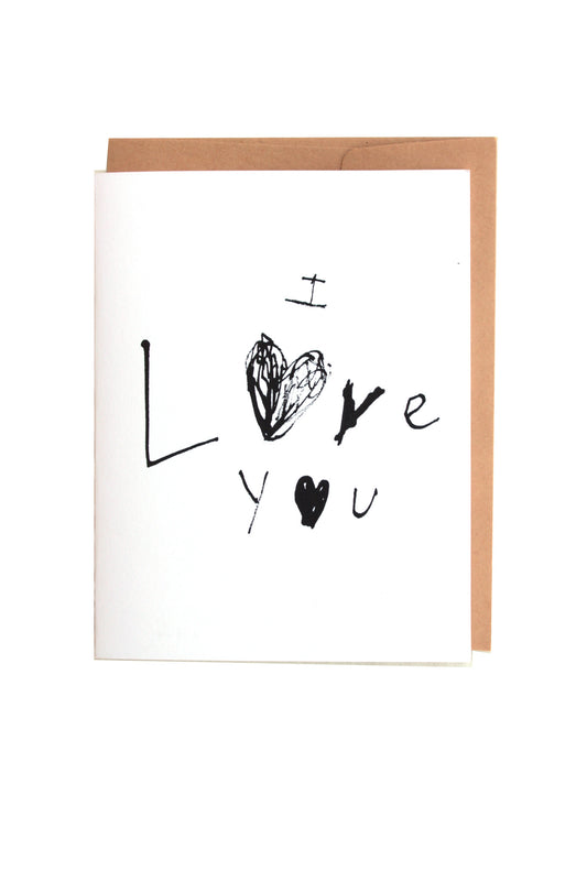 Love You Greeting Card