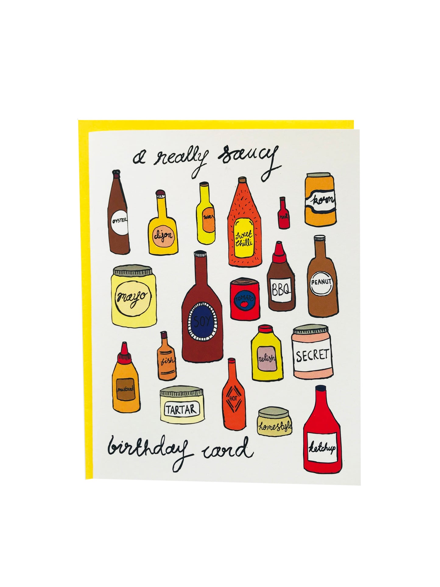 A Really Saucy Birthday Card