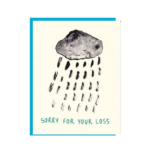 Sorry for your loss Condolence Greeting Card