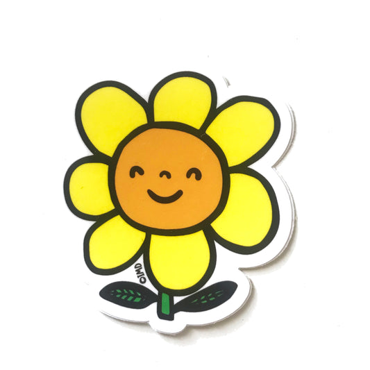 Happy Flower Sticker