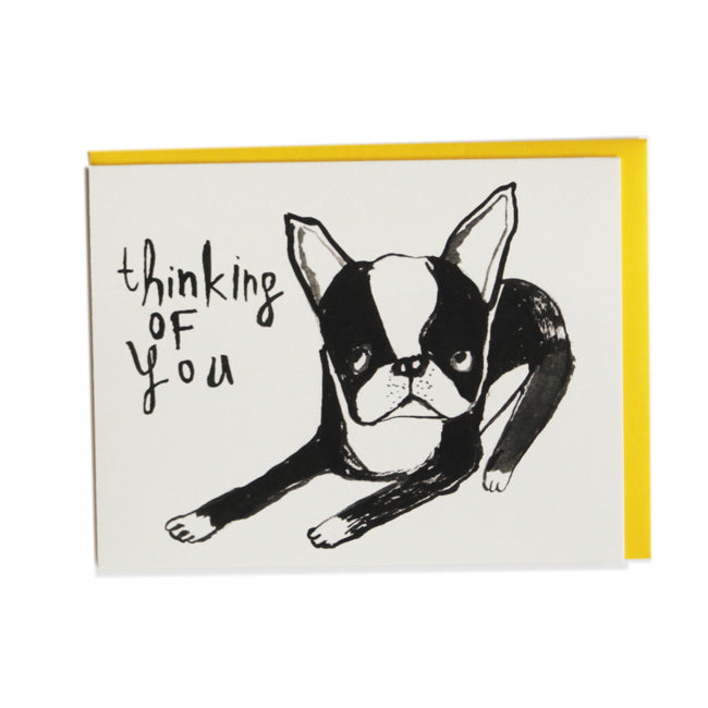 Thinking of You Boston Greeting Card