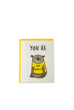 Top Koalatee Greeting Card